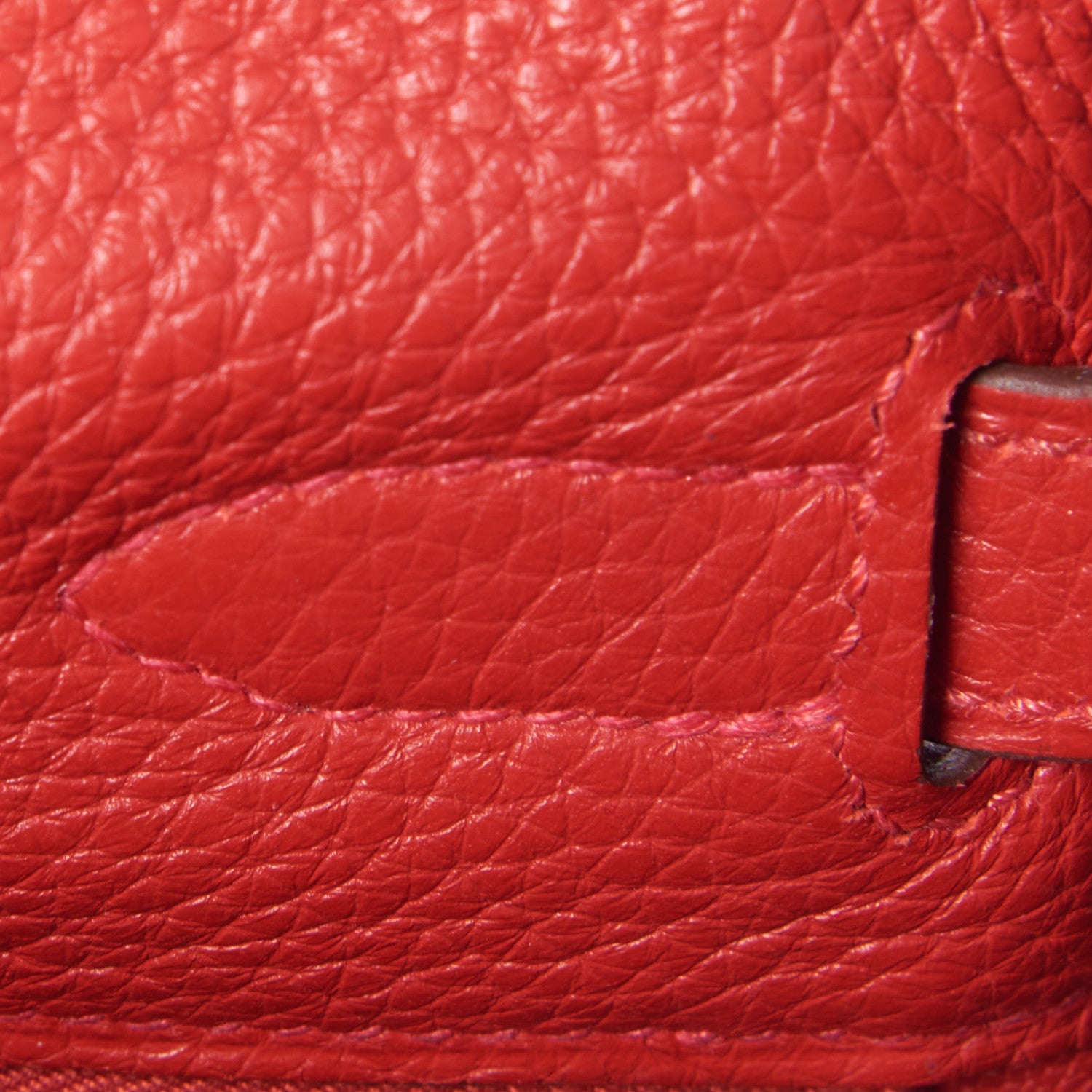 Hermes Taurillon Clemence Kelly Retourne 32 Rouge Casaque 21 of 32
