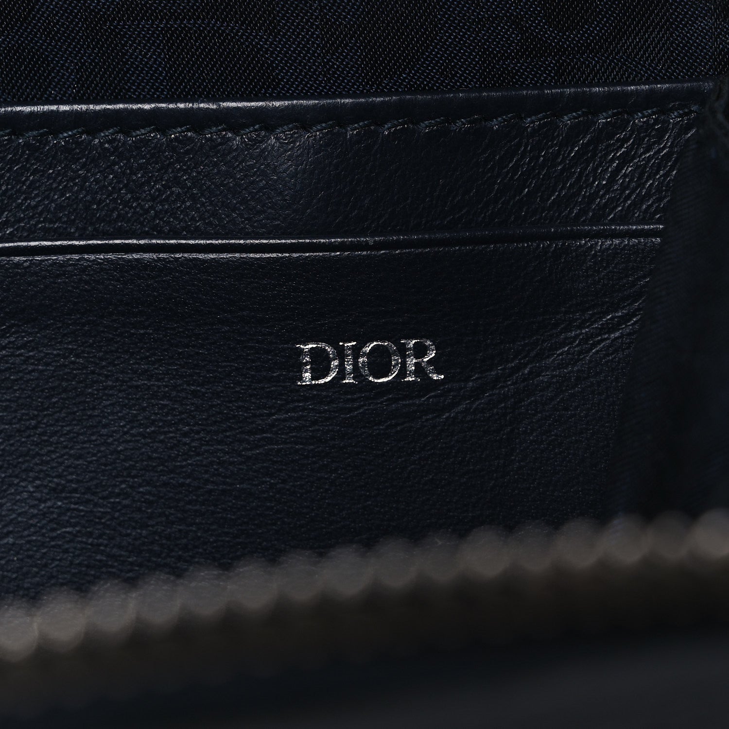 Christian Dior x AIR JORDAN Grained Calfskin Crossbody Blue 5 of 13