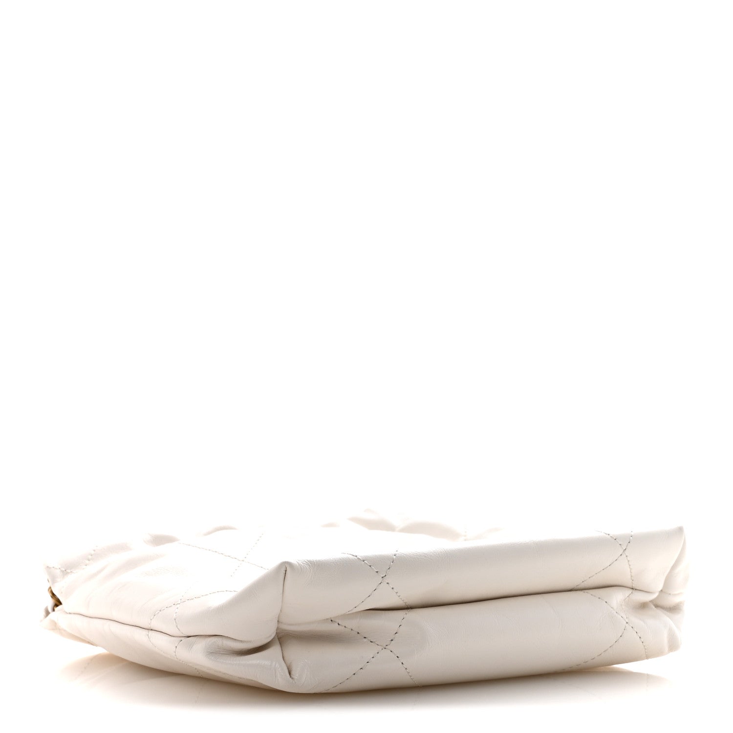 Chanel Shiny Calfskin Quilted Mini Chanel 22 White 4 of 11