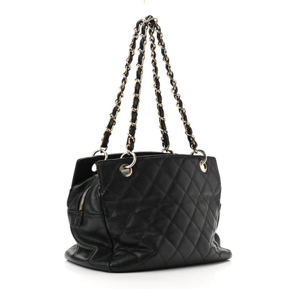 Chanel Caviar Quilted Petit Timeless Tote PTT Black 4 of 29