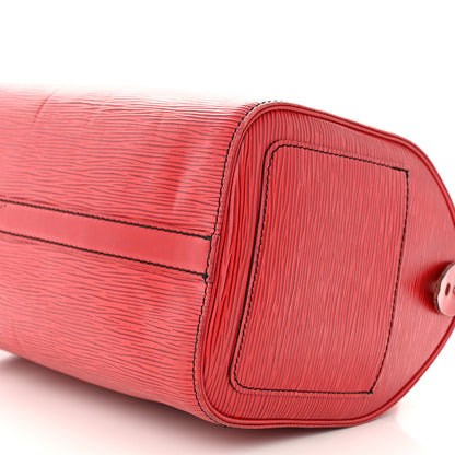Louis Vuitton Epi Speedy 25 Castillan Red 10 of 17
