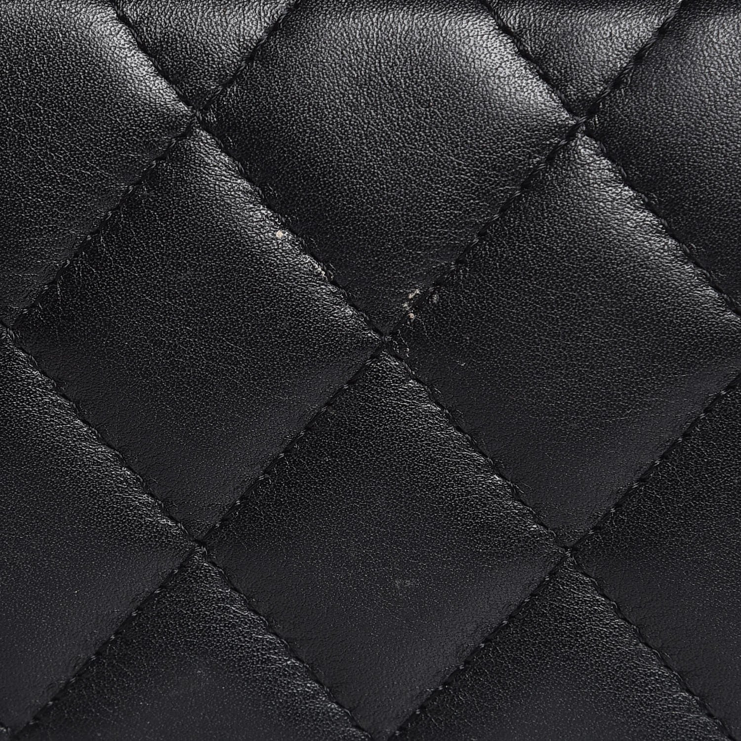 Chanel Calfskin Quilted Large Cambon Bowler Black 16 of 20