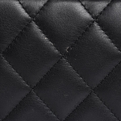 Chanel Calfskin Quilted Large Cambon Bowler Black 16 of 20