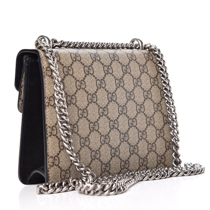Gucci GG Supreme Monogram Mini Dionysus Shoulder Bag Black 3 of 13