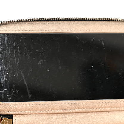 Chanel Lambskin Quilted Small CC Dynasty Vanity Case With Chain Black 14 of 19