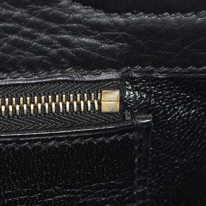 Hermes Taurillon Clemence Kelly 40 Black 15 of 35