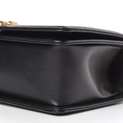 Chanel Caviar Quilted Medium Boy Flap Black 6 of 12