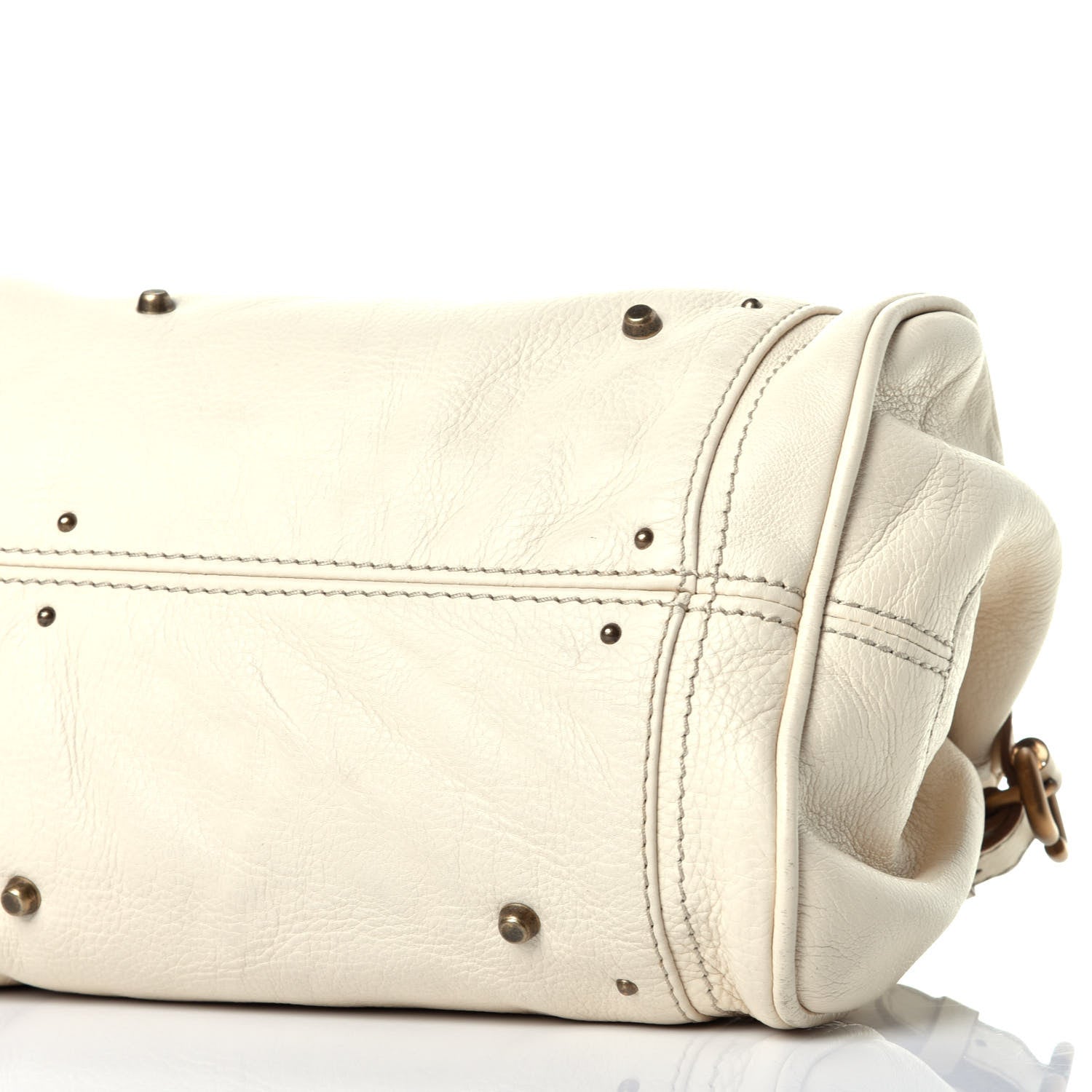 Chloe Calfskin Medium Paddington Satchel Off White 8 of 9