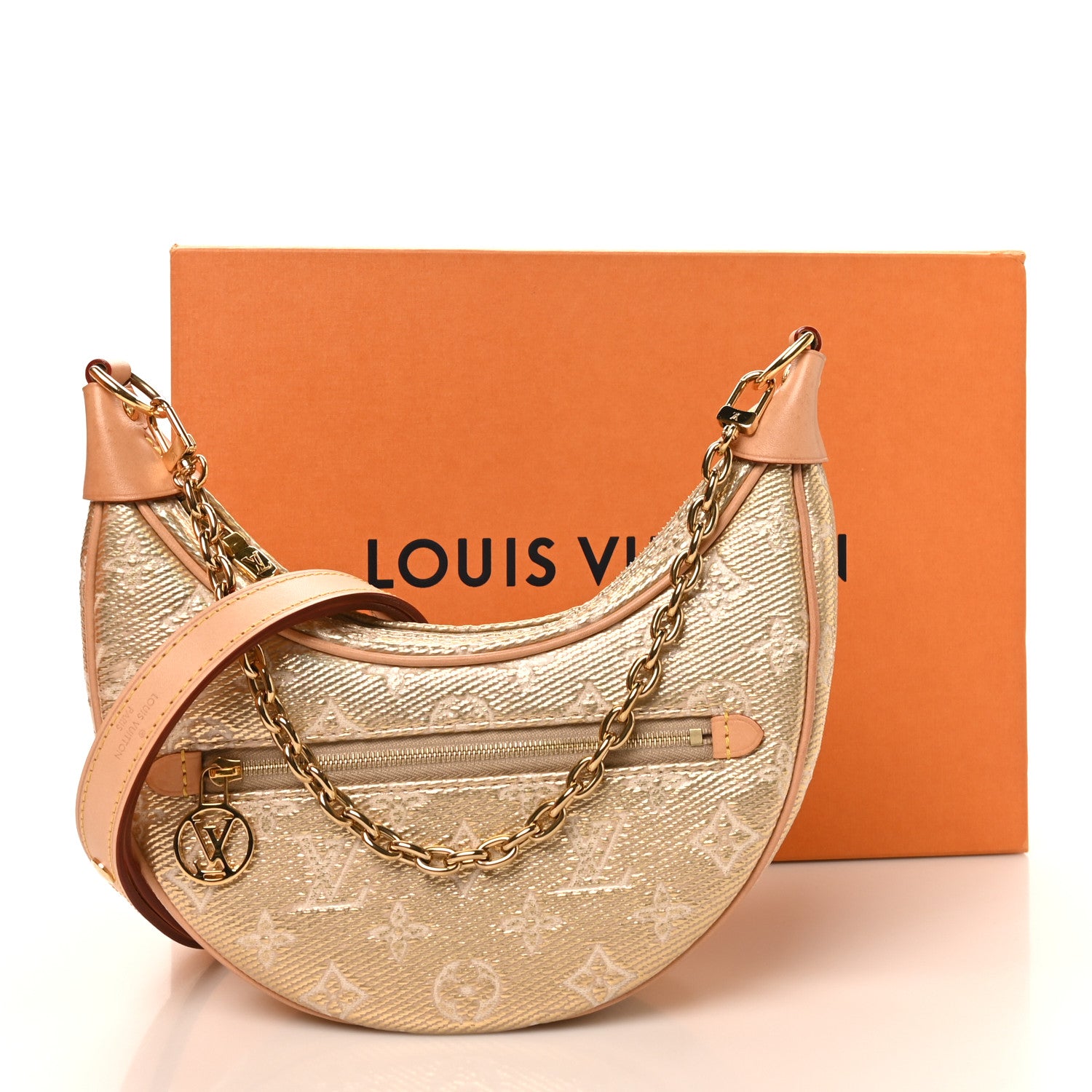 Louis Vuitton Monogram Jacquard Loop Gold 10 of 10