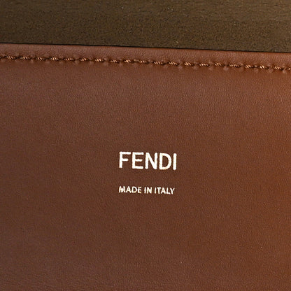 Fendi Vitello King Plexiglass Medium Fendi Sunshine Shopper Tote Cuoio 7 of 14