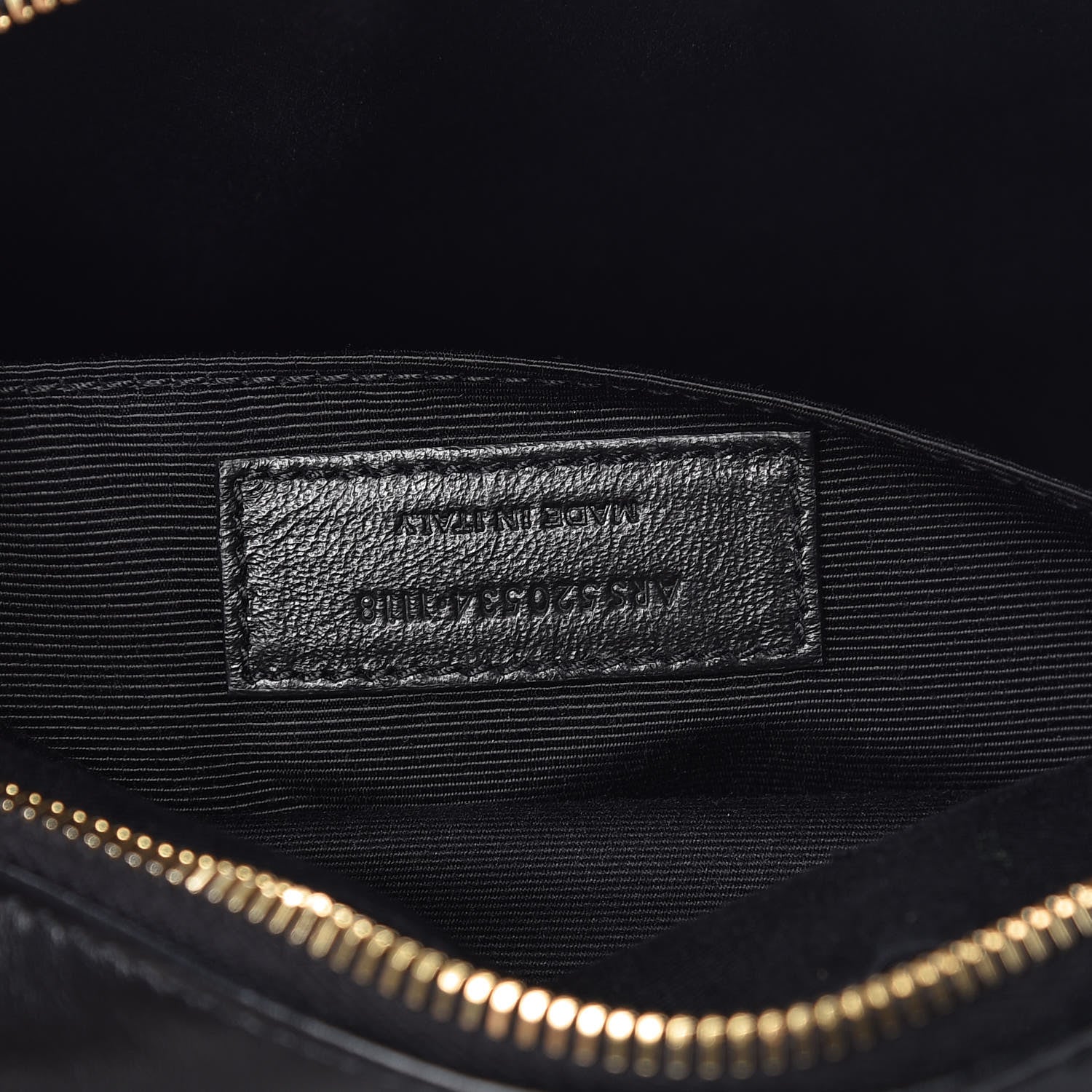 Saint Laurent Calfskin Matelasse Monogram Lou Camera Bag Black 7 of 7