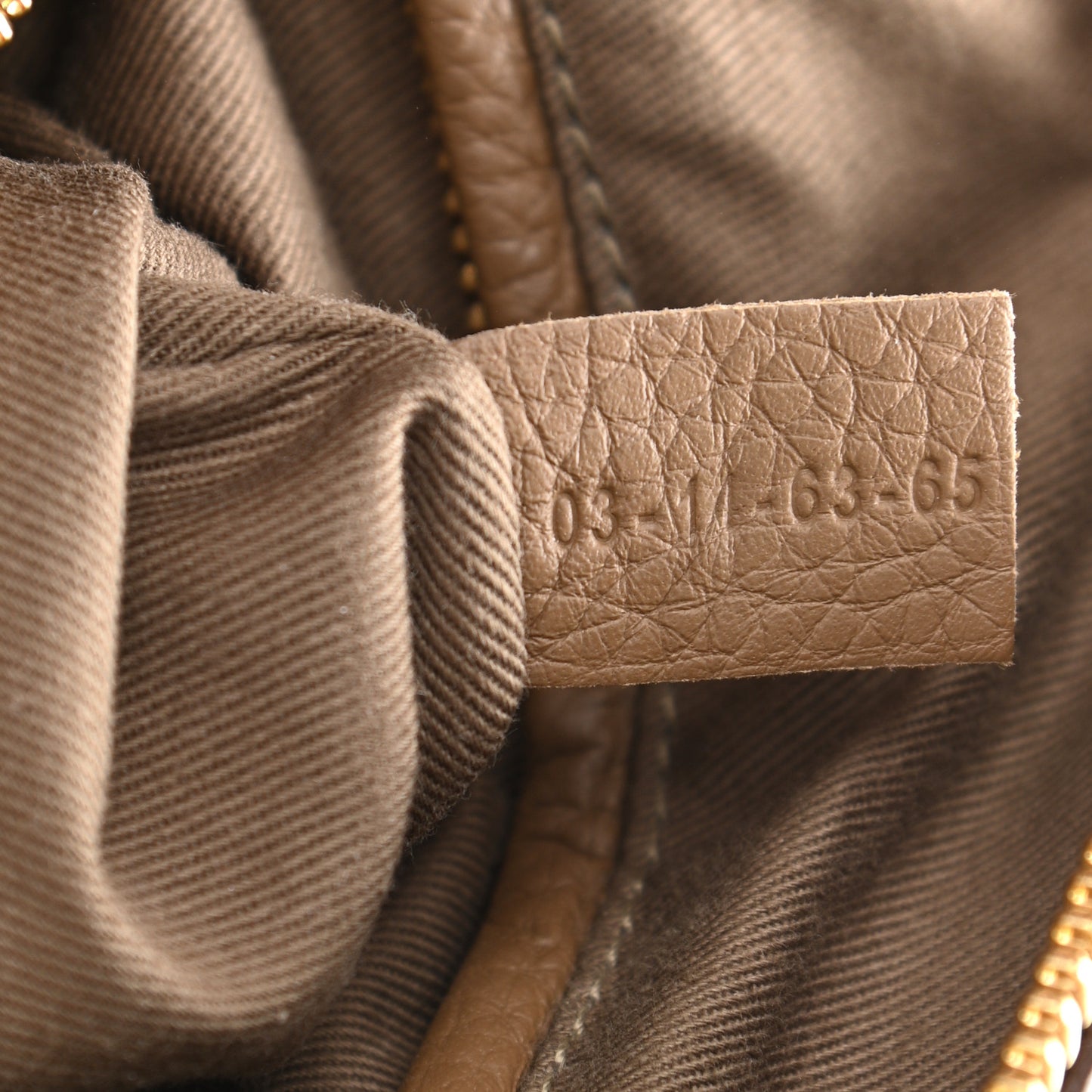 Calfskin Medium Marcie Satchel Nut