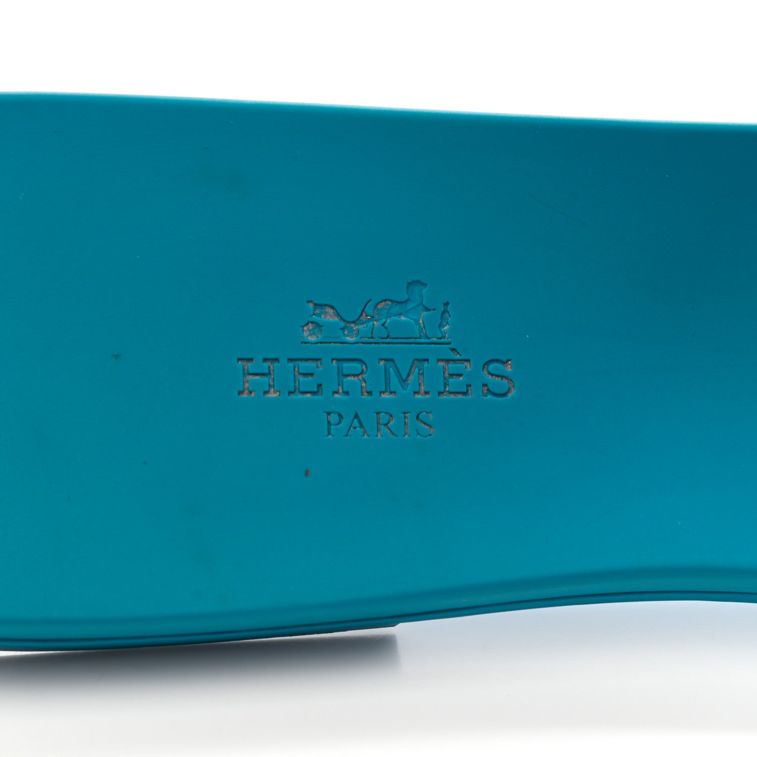 Hermes Rubber Aloha Sandals 39 Bleu Vif 6 of 10