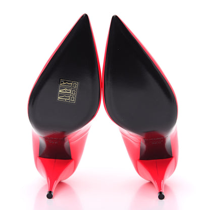 Saint Laurent Patent Calfskin Kiki 85 Pumps 36.5 Fuxia Fluo 5 of 9