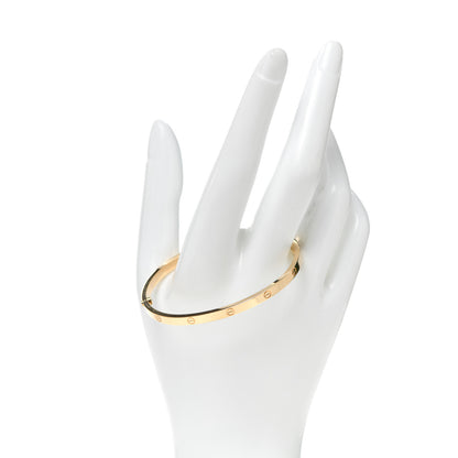 Cartier 18K Yellow Gold Small LOVE Bracelet 17 2 of 5