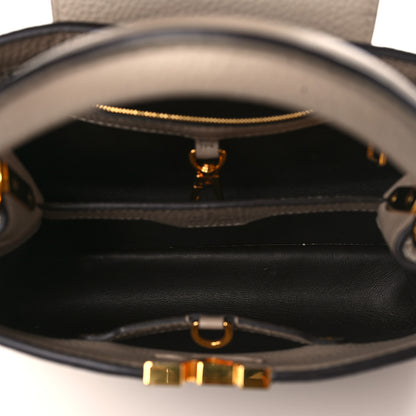 Louis Vuitton Taurillon Capucines BB Galet 5 of 8