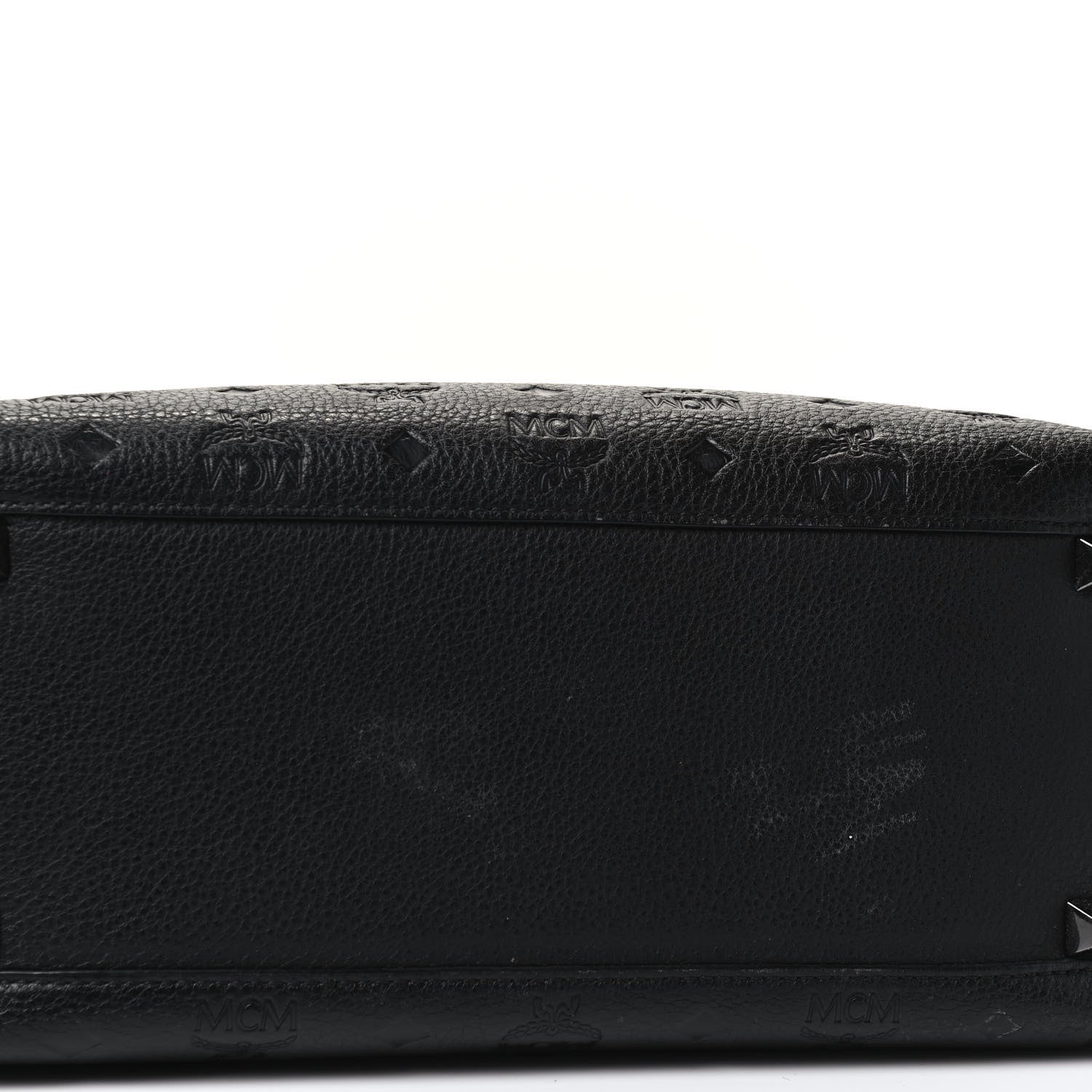 MCM Calfskin Ottomar Medium Klara Hobo Black 5 of 5