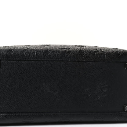 MCM Calfskin Ottomar Medium Klara Hobo Black 5 of 5
