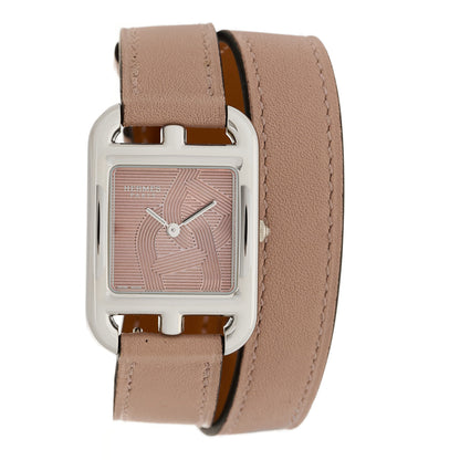 Hermes Stainless Steel Athena 23mm Cape Cod Chaine d’Ancre Double Tour Quartz Watch Glycine 1 of 5