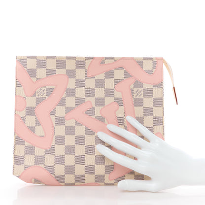 Louis Vuitton Damier Azur Tahitienne Toiletry Pouch 26 2 of 10