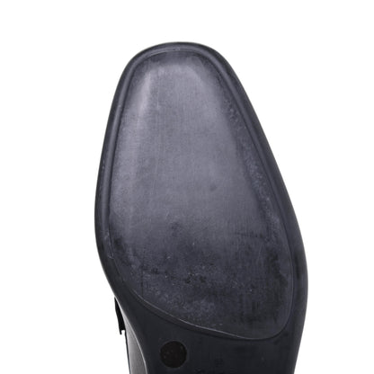Gucci Calfskin Mens Horsebit Driver Loafers 7.5 Black 10 of 17