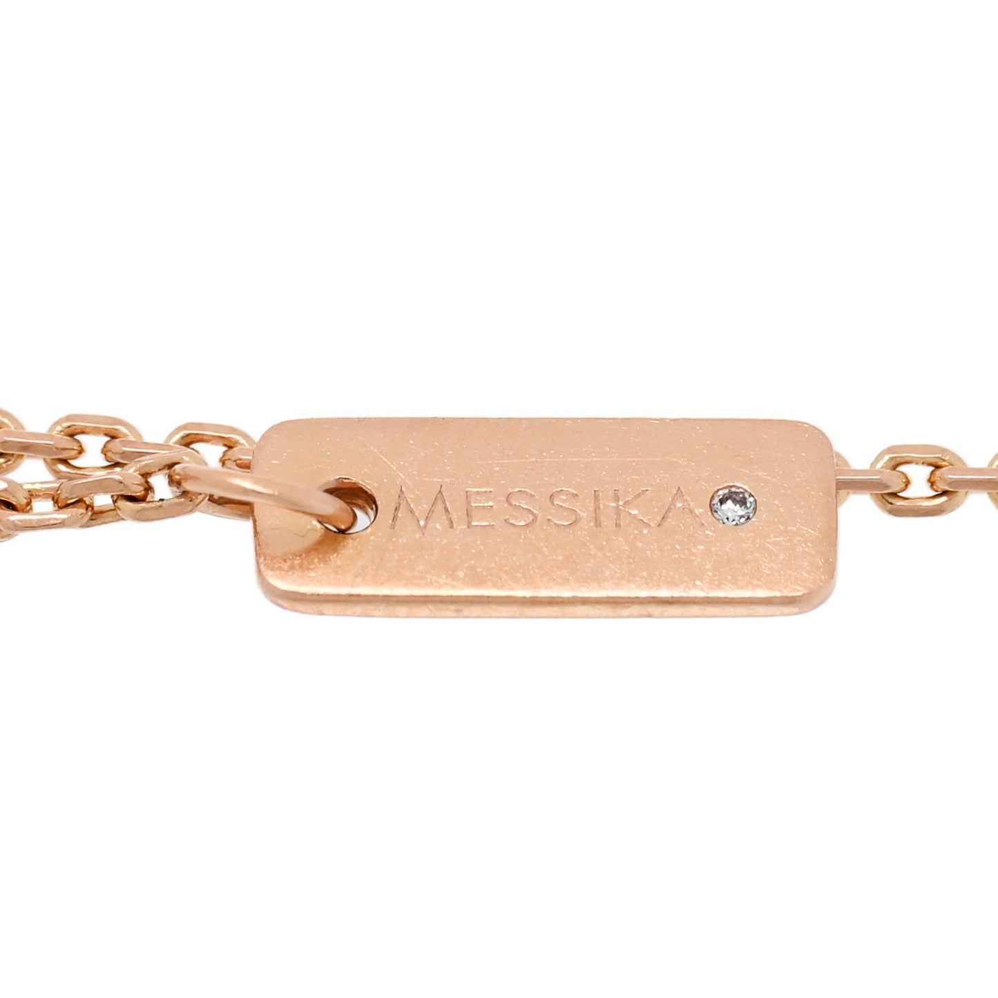 18K Rose Gold Diamond Move Uno Pave Bracelet