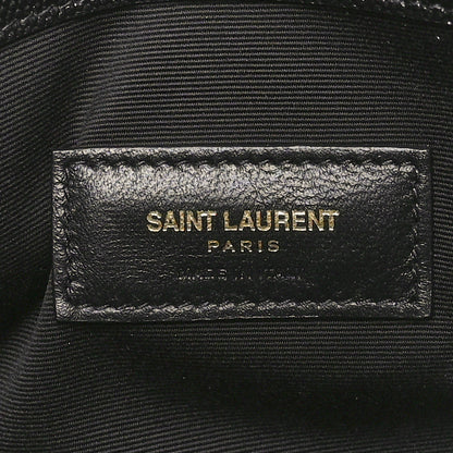 Saint Laurent Grain De Poudre Uptown Pouch Black 6 of 8