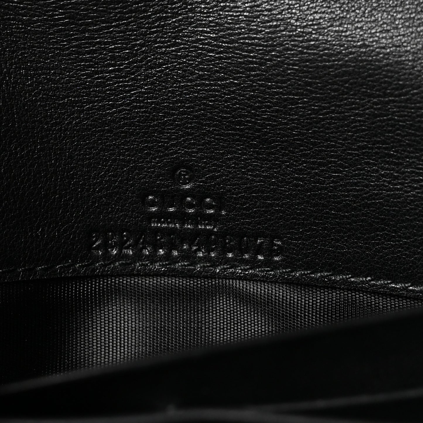 Guccissima Sukey Continental Wallet Continental Wallet Black