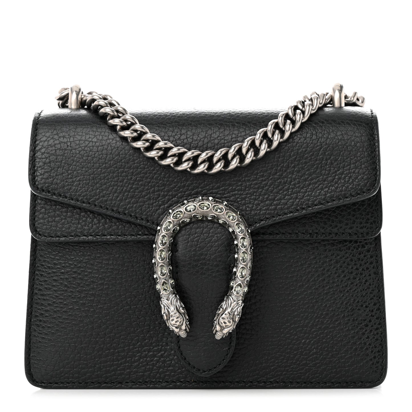 Calfskin Mini Dionysus Shoulder Bag Black