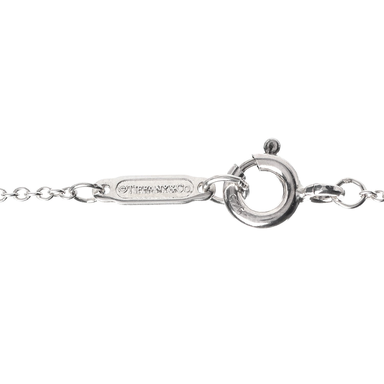 Tiffany Sterling Silver Enchant Round Medallion Pendant Necklace 4 of 4
