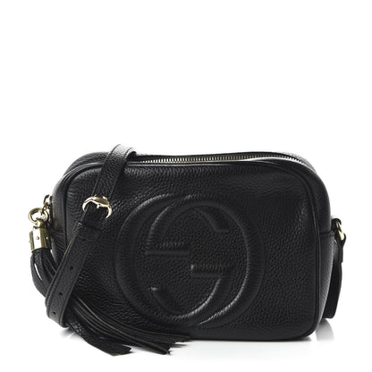 Gucci Pebbled Calfskin Small Soho Disco Bag Black 1 of 10