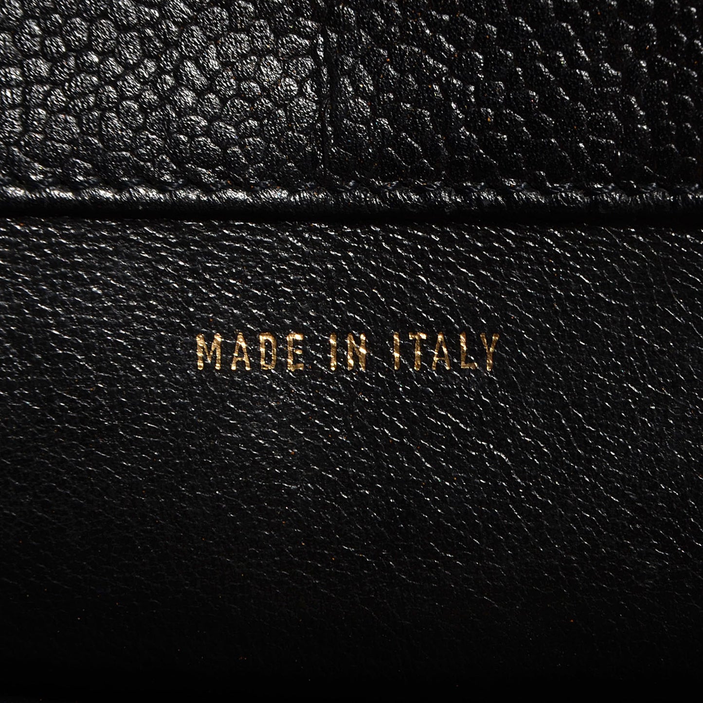 Caviar Shoulder Bag Black