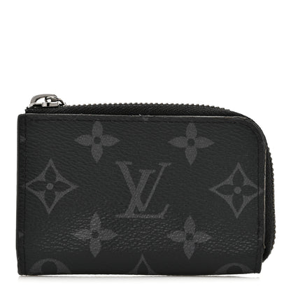 Louis Vuitton Monogram Eclipse Coin Purse 1 of 10
