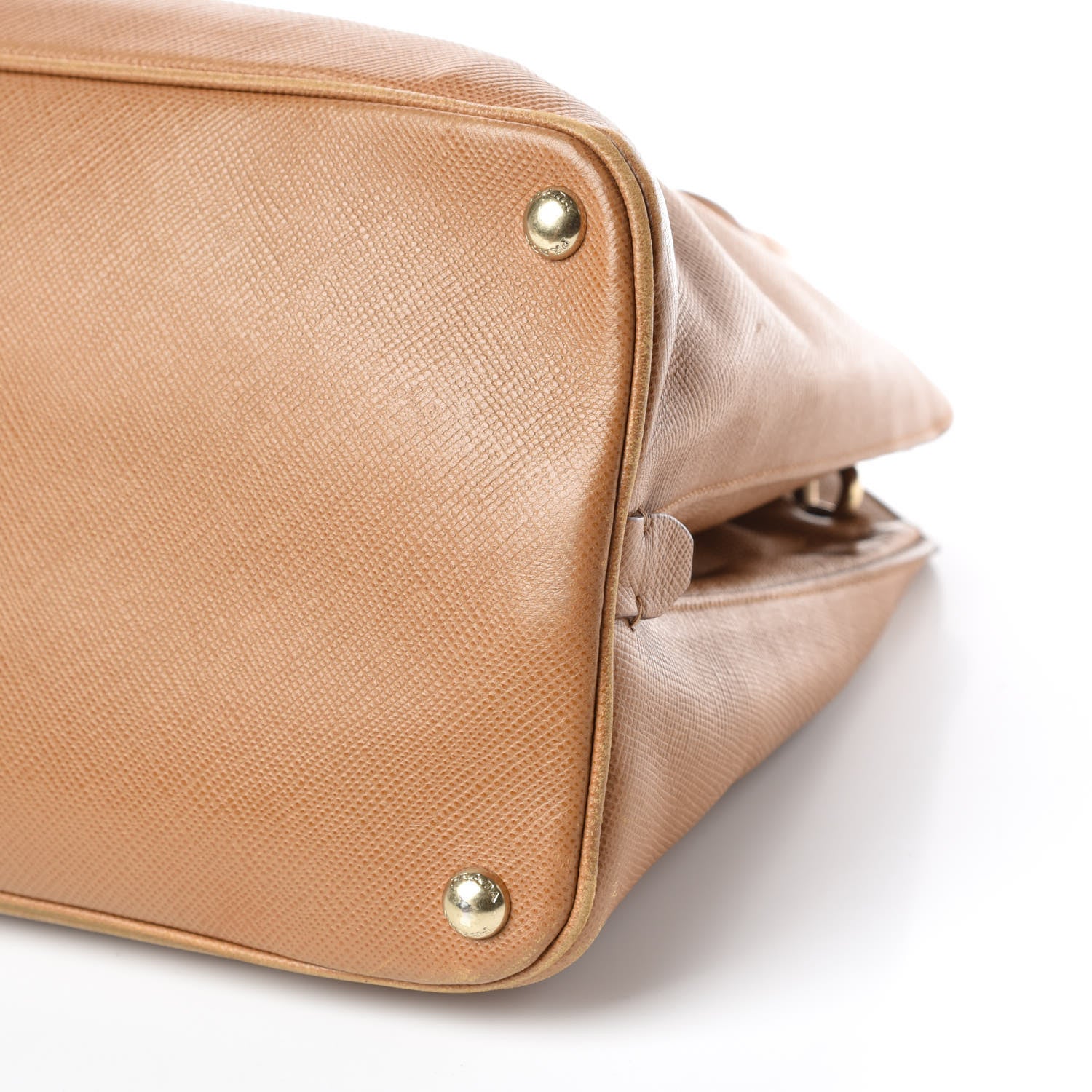 Prada Saffiano Cuir Open Promenade Tote Caramel 14 of 28