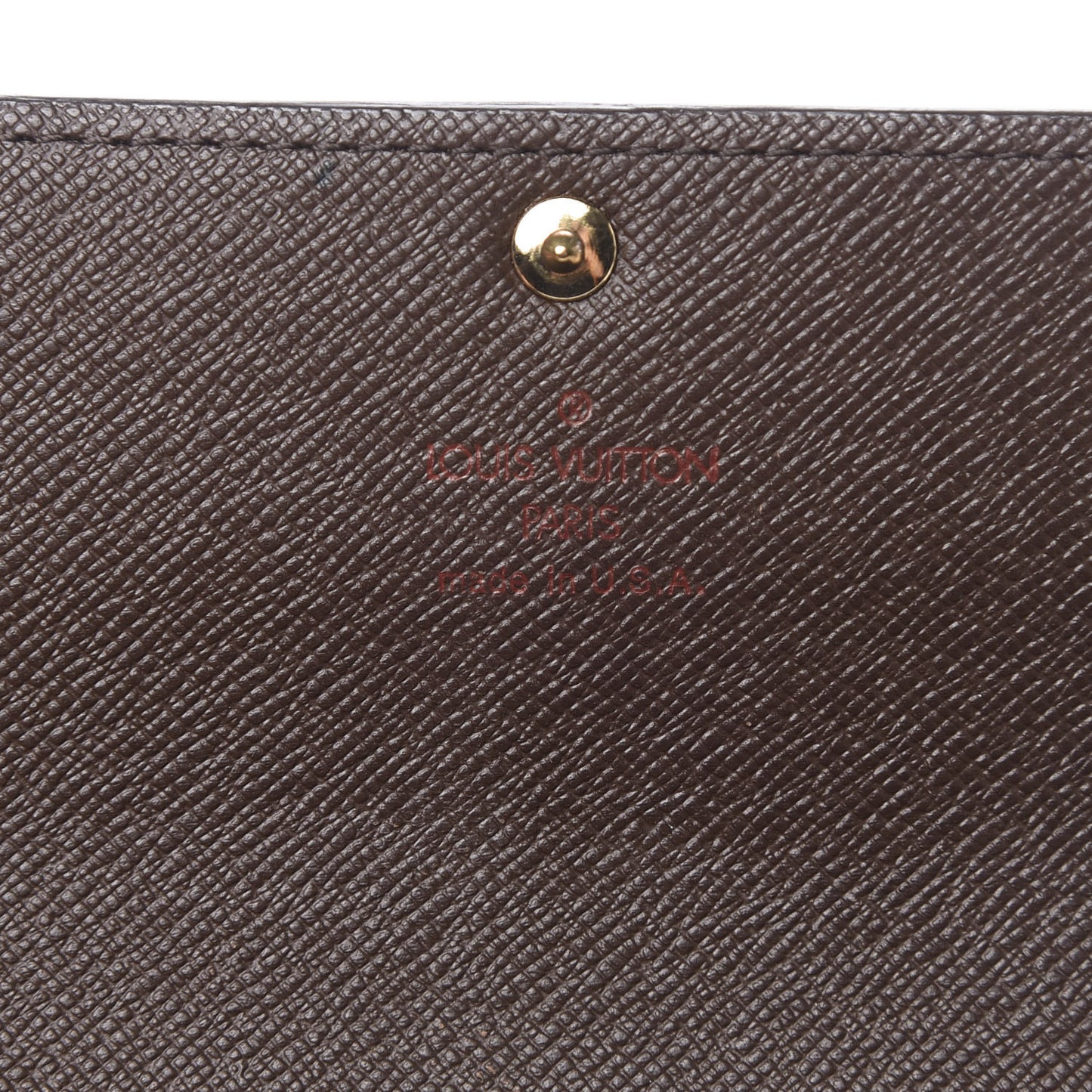 Damier Ebene Sarah Wallet
