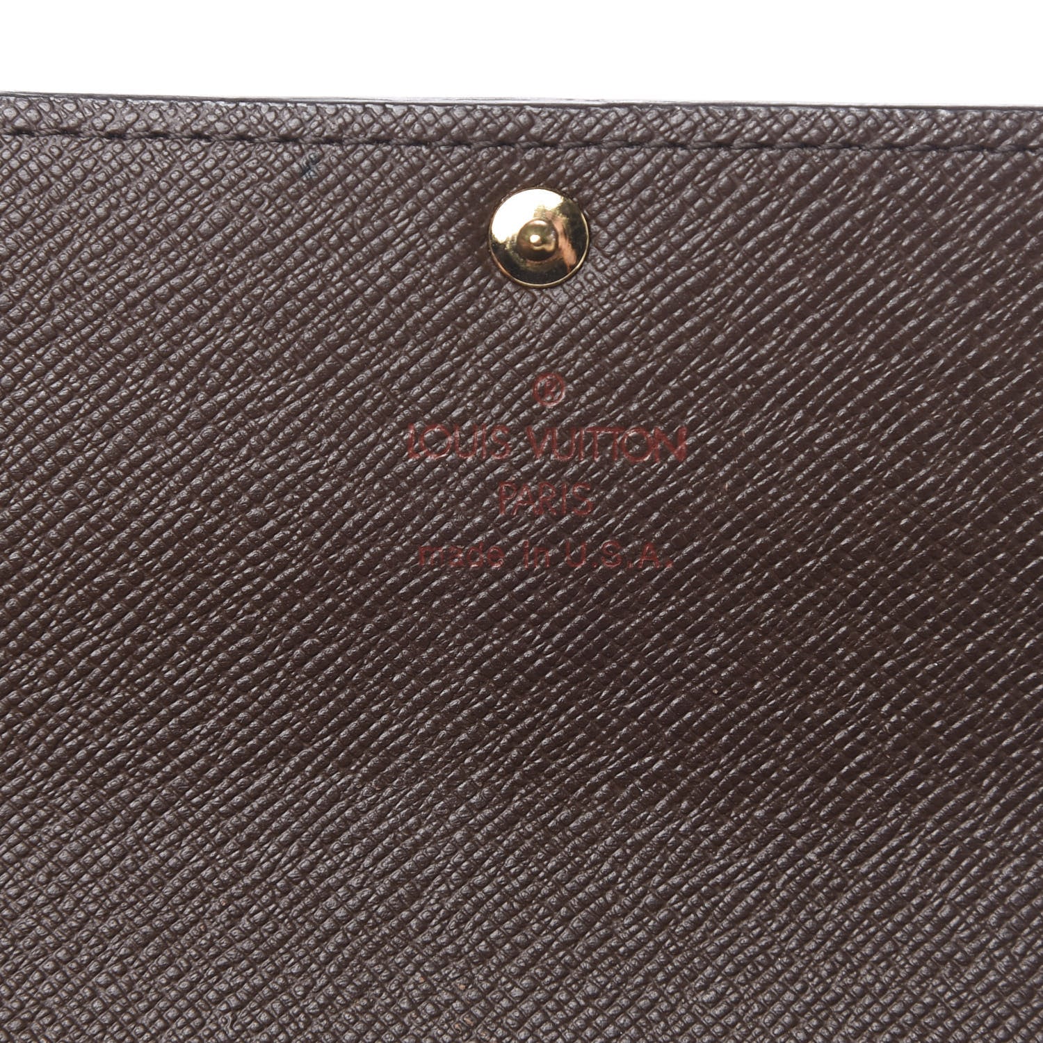 Louis Vuitton Damier Ebene Sarah Wallet 6 of 8