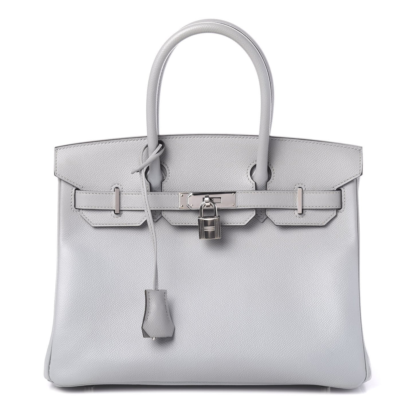 Epsom Birkin 30 Bleu Glacier
