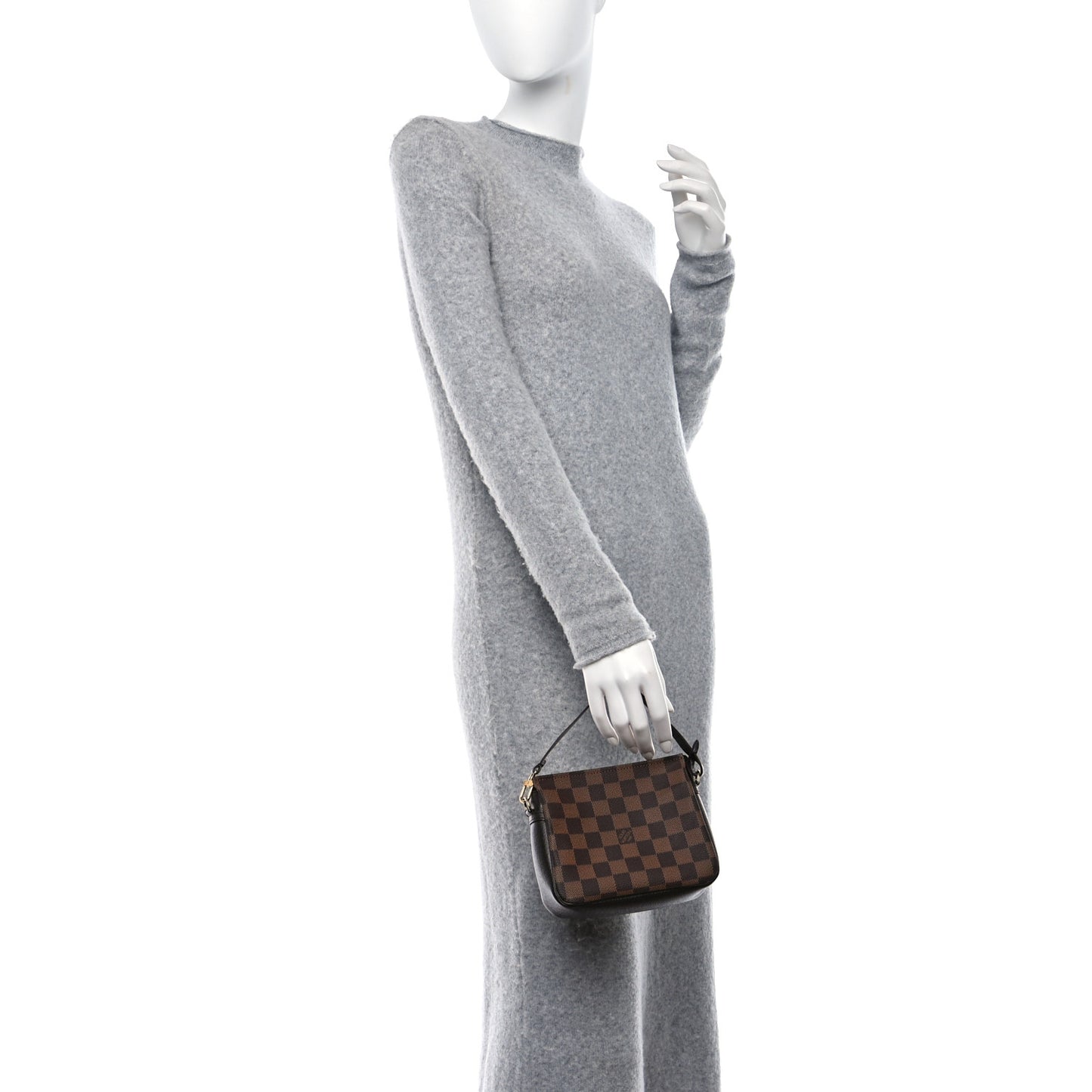 Damier Ebene Trousse Make Up Bag Pochette