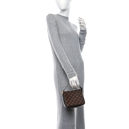 Louis Vuitton Damier Ebene Trousse Make Up Bag Pochette 2 of 9