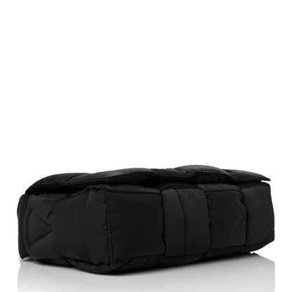 Bottega Veneta Nylon Intrecciato Padded Tech Cassette Bag Black 4 of 10