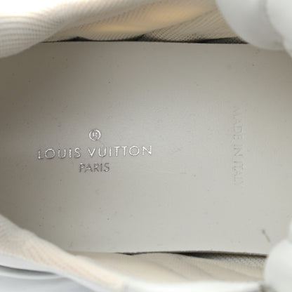 Louis Vuitton Calfskin Technical Nylon LV Archlight Sneaker 37 White Blue Pink 6 of 15