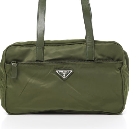 Prada Nylon Vela Sport Duffle Militare 7 of 12