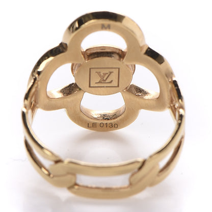 Louis Vuitton Strass Encrusted Flower Power Ring M 4 of 5