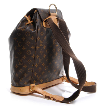 Louis Vuitton Monogram Montsouris GM Backpack 3 of 8