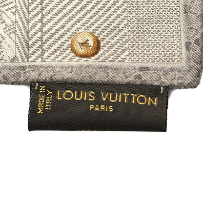 Louis Vuitton Silk Monogram New Denim Bandeau Grey 3 of 3