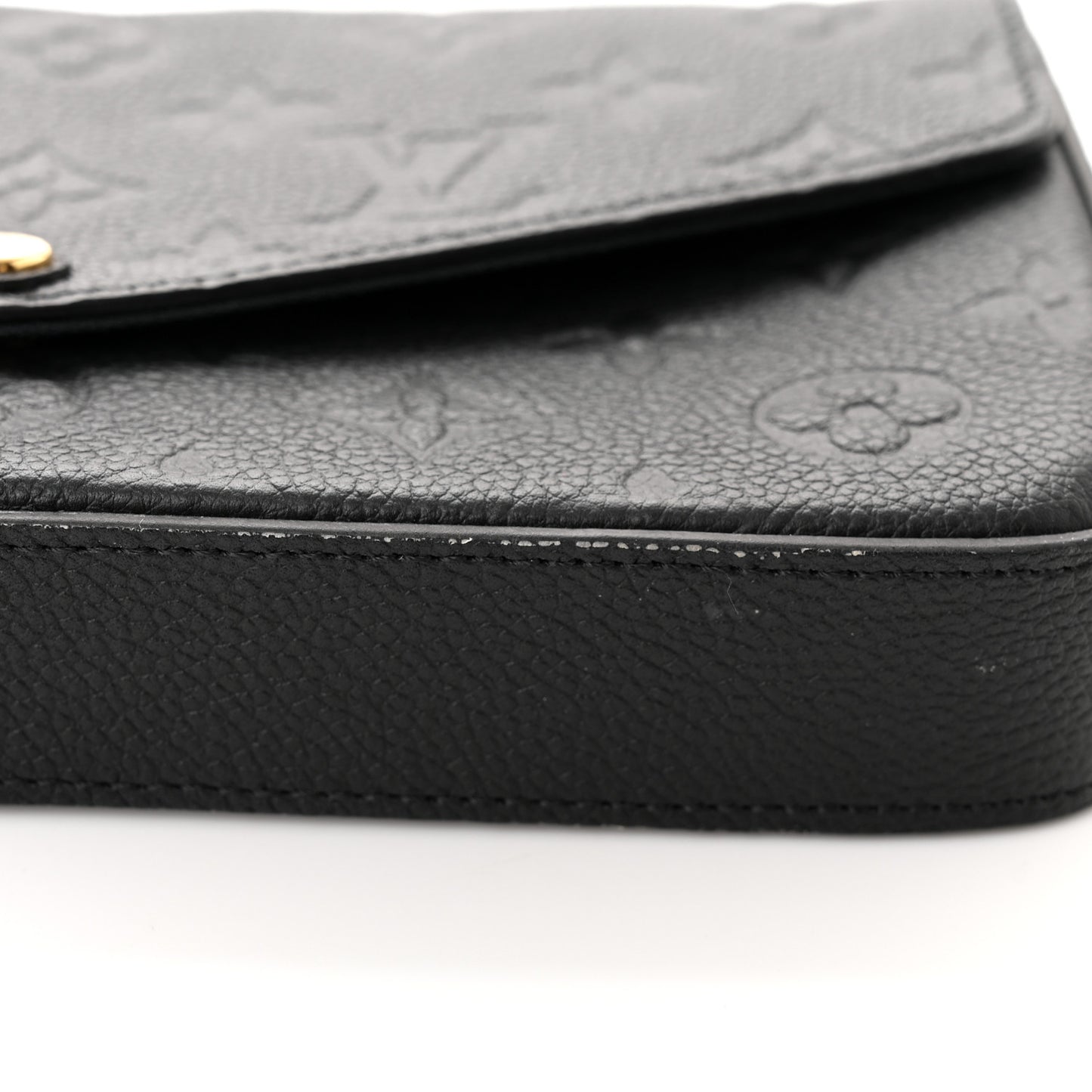 Empreinte Pochette Felicie Chain Wallet Black