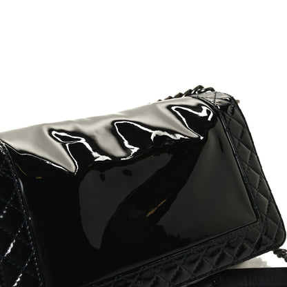 Chanel Patent New Medium Boy Reverso Flap Black 10 of 15