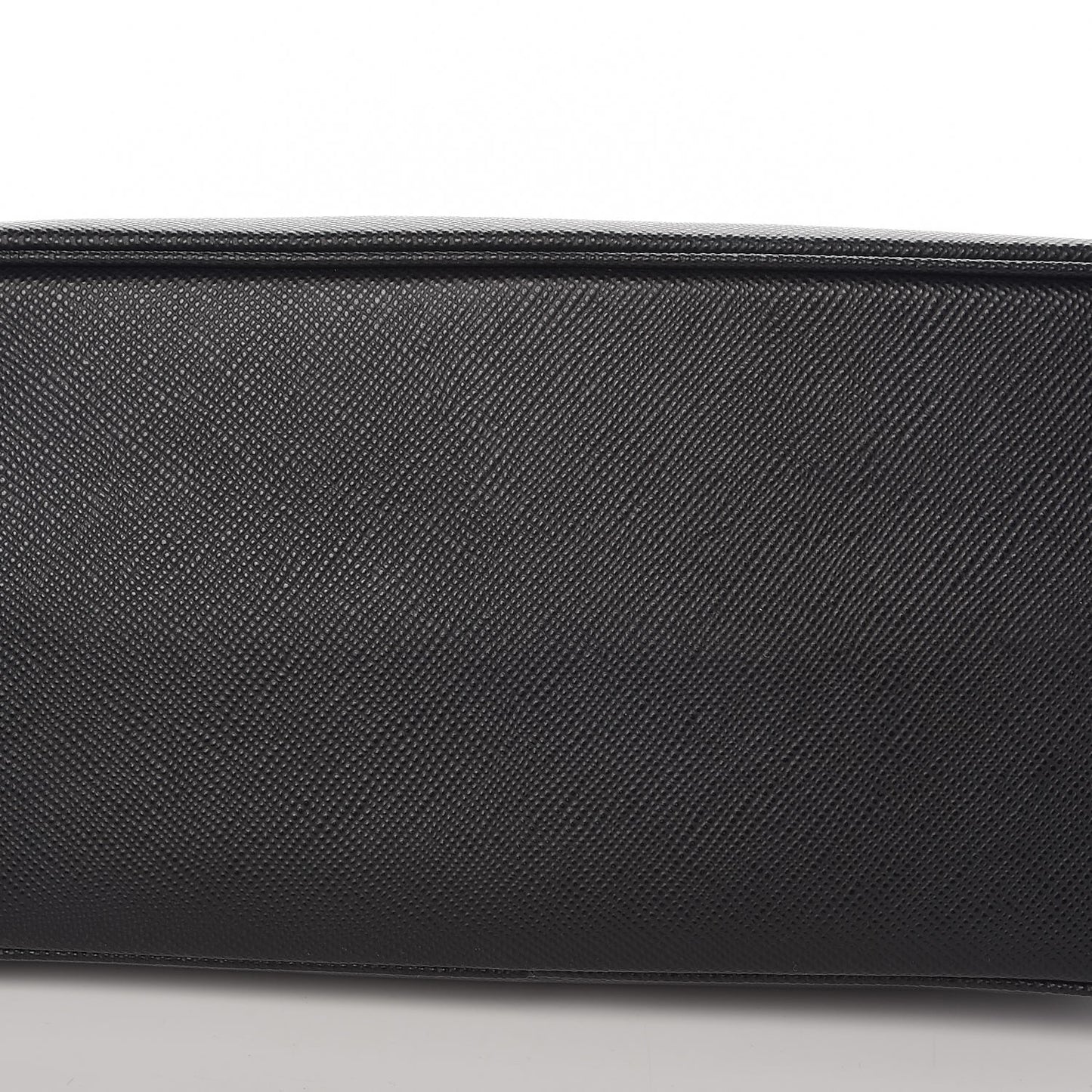 Saffiano Cuir Small Double Bag Black