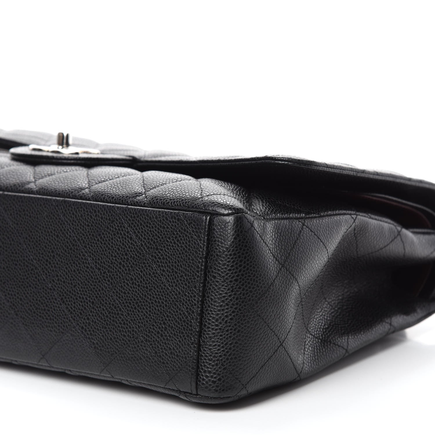 Chanel Caviar Quilted Maxi Double Flap Black 7 of 12