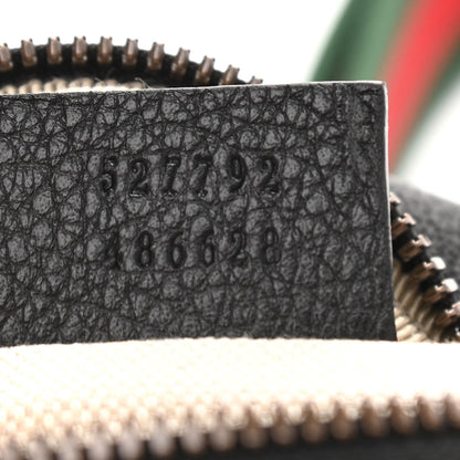 Gucci Grained Calfskin Small Logo Belt Bag Black 7 of 12